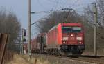 DBCSC 185 335-4 mit Mischer, Harrislee/Padborg 24.03.2021