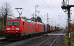 DBSSC 185 402 + 336 mit Coil und Gefahrgut-Zug auf dem Weg nach Pattburg/DK.