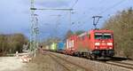 DBCSC 185 335-4 mit nem Sonntags-KLV fen Süden aufgenommen in Owschlag am 05.03.2023