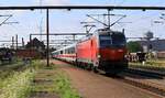 DSB Litra EB 3206-7, REV/MMAL/22.01.21 mit IC nach Kopenhagen.