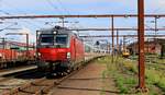 DSB Litra EB 3223 mit IC nach Hamburg EInfahrt Padborg.st.