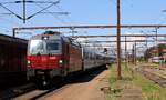 DSB Litra EB 3205 mit EC nach Hamburg Einfahrt Pattburg/DK 20.05.2024