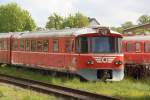 in der tiefsten Prignitz habe ich diesen dnischen Triebwagen gefunden.06.05.2012