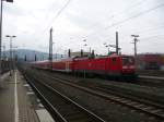 112 134 verlsst am 14.03.2010 den Hagener Hauptbahnhof.