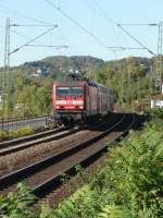 143 919 am 02.10.2011 bei Linz (Rhein)  RB27 -> Koblenz Hauptbahnhof