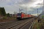 Die fr den grenzberschreitenden Gterverkehr in Richtung Niederlande zugelassenen Loks der Baureihe 189 befrdern zahlreiche Zge durch Lintorf, da diese Verbindung zum Beispiel fr Zge zum