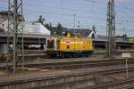 Die Wiebe-Lok Nr. 3 (212 192) rangierte am 06.08.15 in Koblenz.