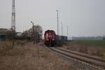 Mitten im thüringischen Nirgendwo entstanden ist das Motorenwerk bei Kölleda, das regelmäßig mit einem Containerzug von Erfurt aus an die große weite Welt angeschlossen wird.