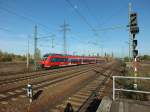 442 319 fhrt aus dem Bahnhof Schnefeld Flughafen aus.