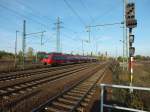 Ein letzter TALENT: 442 331 als RB14 von Senftenberg in Schnefeld am 22.10.13