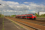 Auf dem Weg nach Königs Wusterhausen verlässt 442 128 Schönefeld.