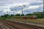 Langsam aber stetig wchst die Anzahl der modernisierten S-Bahn-Triebwagen der Baureihe 481.