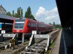 612 003 steht am 04.08.2011 im Lindauer Hauptbahnhof.