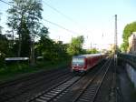 628/928 508 fhrt in den Wuppertaler Hauptbahnhof ein.