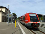 Auf der Bahnstrecke zwischen Mühlhausen und Leinefelde fanden Anfang September 2018 Bauarbeiten statt.