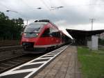 644 023 verlsst am 08.08.2012 den Bahnhof Kln-West.