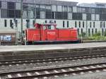 363 707 stand am 13.08.14 als Rangierlok im Hannoveraner Hauptbahnhof bereit.