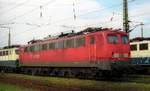 DB E50 025/150 025-5 aufgenommen im Zuge einer Besichtigungstour im Bw Kornwestheim am 25.04.2000 (Bearb: M.Steiner, (C) D.Schikorr)