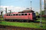 DB E50 145/150 145-1 aufgenommen im Zuge einer Besichtigungstour im Bw Kornwestheim am 25.04.2000 (Bearb: M.Steiner, (C) D.Schikorr)