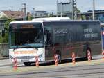 Iveco Crossway von Bottenschein aus Deutschland in Ulm.