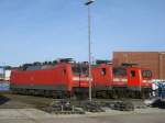 120 202-7,112 107-8 und 112 186-2,am 28.Dezember 2012,im Bh Rostock