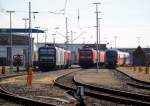 Ruhe im BW Rostock Hbf am 23.02.2014