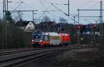 Hectorrail 242.502  Zurg  + Messwagen der Systemtechnik Minden + 182 506 als Messzug auf dem Weg nach Pattburg/DK.