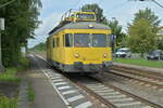 Turmtriebwagen 701 073-9 in Rosenberg am Sonntag den 13.8.2023 gen Würzburg Hbf fahrend. 