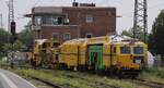 DB Bahnbaugruppe  Bernhard  und  Bianca  oder 99 80 9124 028-8 und 99 80 9125 014-7, Neuwied 17.09.2021