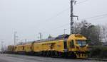 DB Bahnbaugruppe Schienenfräszug MG31/ 99 80 9427 009-2 D-DB mit frischer HU(REV/Fw513/05.02.21) abgestellt in Jübek.