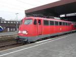 110 398 verlsst am 27.08.2010 den Dsseldorfer Hauptbahnhof.