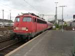 110 402 erreicht am 03.05.2012 den Dsseldorfer Hauptbahnhof.