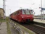 PRESS 172 140 und 172 141 fuhren,am 04.März 2025,wieder einmal zwischen Bergen/Rügen und Lauterbach Mole.