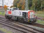 Die NXRL 4185 126 war,am 12.Oktober 2025,früh in Bergen/Rügen unterwegs.