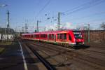 620 012 bricht am 25.02.15 als Regionalexpress auf, die Eifel zu durchqueren.