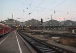 Beim warten auf den CNL 459/IC 61459 von Zrich HB und Erfurt Hbf nach Praha hl.n. konnte ich gegen 06:37 Uhr noch die Ruhe genieen.09.03.2014