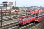 31.03.2013 Ostersonntag - Impression von Hamburg - Maschen Rangierbahnhof.