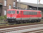 Wieder einmal war eine 155er in Stralsund.Am 07.November 2024 war die FWK 155 119 dort.