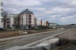 Einfahrtsbereich von Warnemünde am 01.03.2020