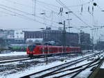 1440 309 und XXX als S8 bei der Einfahrt in Sterkrade, 2.1.17