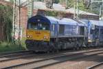 Der Highlander 29001 bei der Durchfahrt im Bahnhof Hamburg-Harburg.03.09.2011