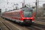 DB-Mops 442 701-1 als Leerfahrt Richtung Mnchen-Ostbahnhof bei der Durchfahrt in Mnchen Heimeranplatz.31.03.2012