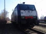 ES 64 F4-207 abgestellt in Hhe Hp Rostock-Dierkow.(26.02.2011)