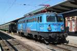 1042 520-8 beim Rangieren im Rostocker Hbf,wenig spter ging es nach Anklam weiter.(08.05.2011)