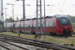 Der neue Star in Rostock in Form von 442 209-3  im Rostocker Hbf abgestellt(11.05.2011)