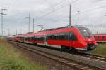 442 634-2 S-Bahn Nrnberg(Talent 2) kurz vor der Einfahrt im Rostocker Hbf.26.07.2011