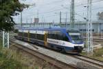 OLA79762 von Gstrow nach Rostock Hbf bei der Einfahrt im Rostocker Hbf.24.09.2011