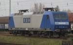 RBH 145-CL 206 abgestellt im Bahnhof Rostock-Dierkow.08.11.2011 