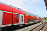 D-DB 50 80 36-81028-3 DABpza 786 von DB Regio AG Baden-Württemberg im Rostocker Hbf.13.07.2019