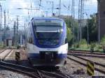 OLA80033 von Rostock Hbf Richtung Gstrow bei der Ausfahrt um 14.02 Uhr im Rostocker Hbf(03.09.10)